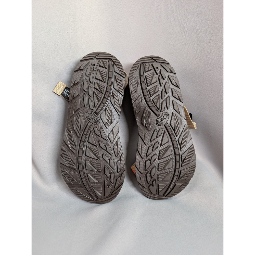 Chaco ZCloud Sandals Mens 10 Scoop Dusk Taupe Striped Hiking Shoes New - Picture 3 of 5